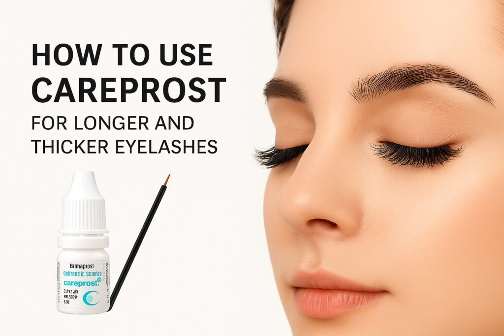 How to Use Careprost for Longer and Thicker Eyelashes