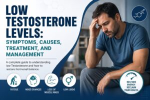 Low Testosterone Levels Symptoms, Causes, Treatment, and Management
